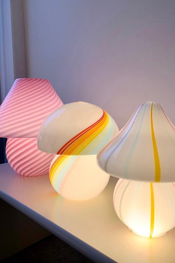 Den ikoniske Murano mushroom lampe vi elsker