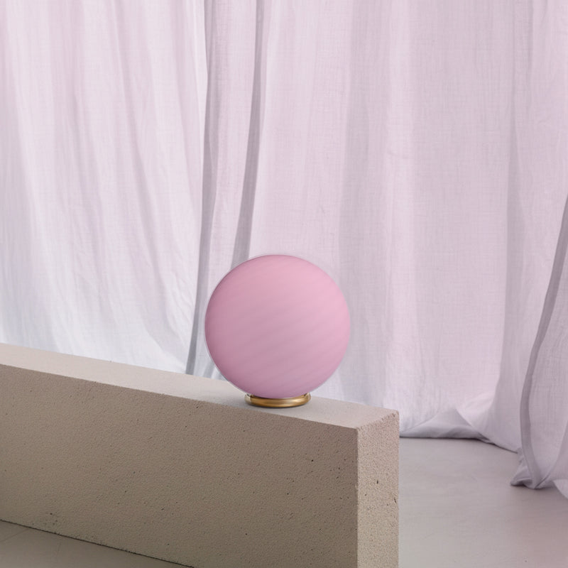 Murano Candy bordslampa bubble gum swirl D:30 cm