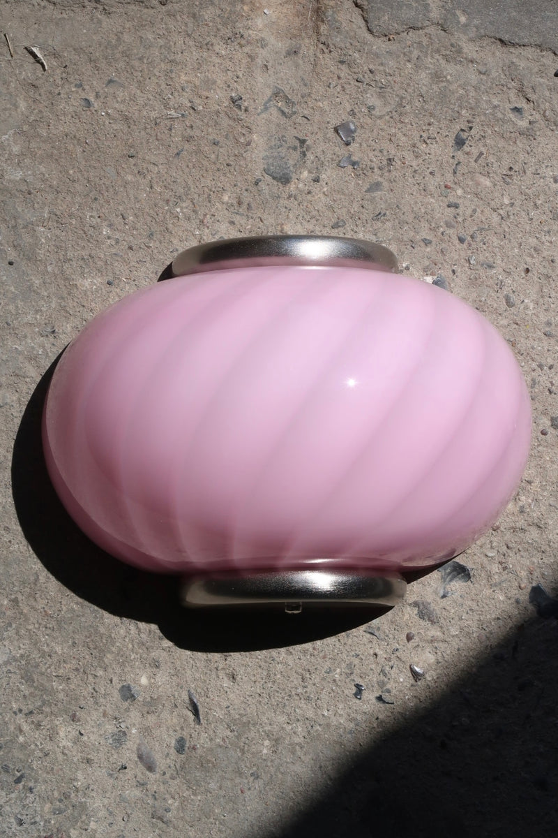 Murano Candy vägglampa bubble gum swirl 21x15cm