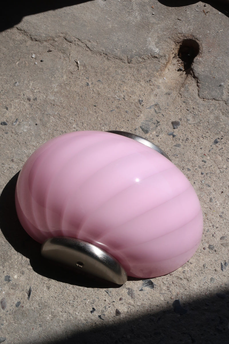 Murano Candy vägglampa bubble gum swirl 21x15cm