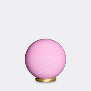 Murano Candy table lamp bubble gum swirl D:20 cm