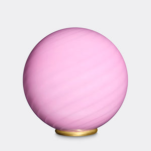 Murano Candy golvlampa bubble gum swirl D:40 cm