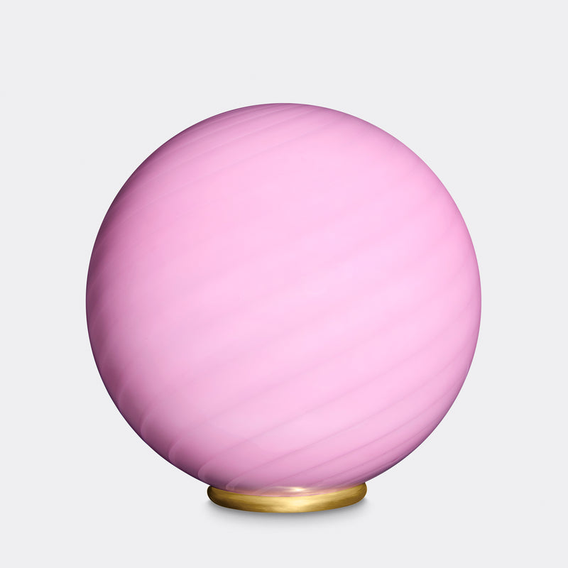 Murano Candy gulvlampe bubble gum swirl D:40 cm