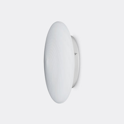 Murano Candy plafond wit swirl D:30 cm