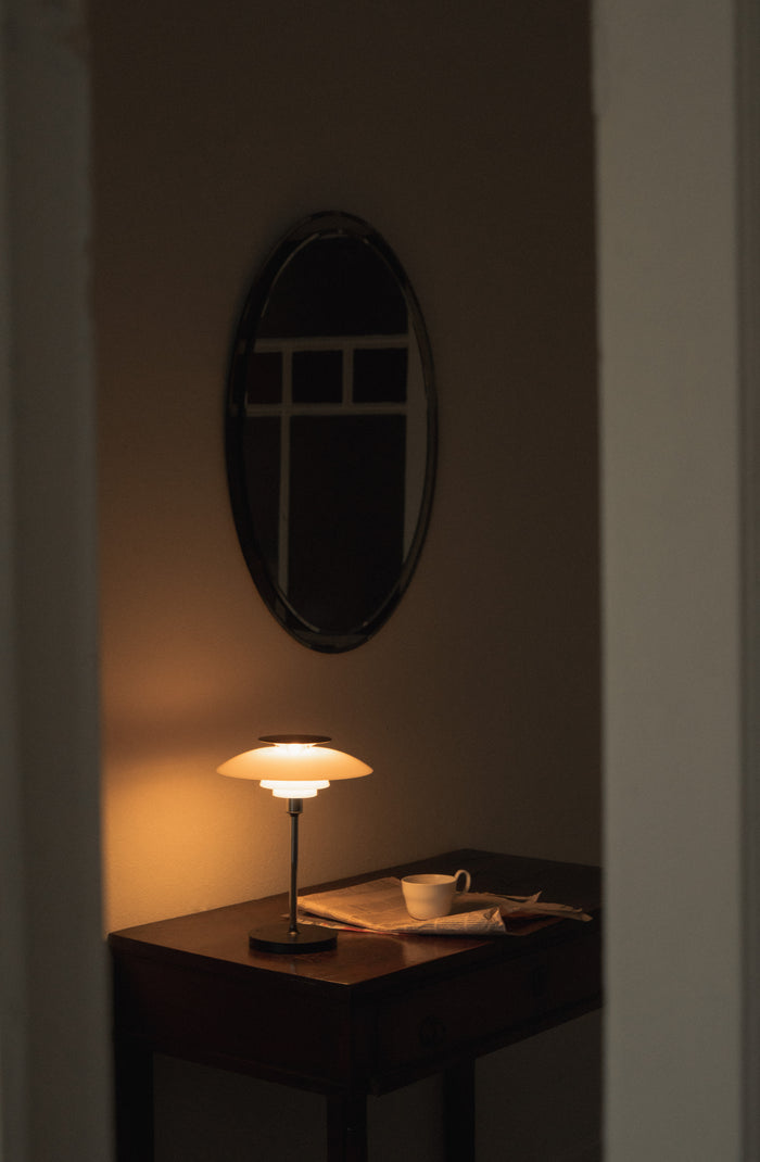 Aura oval mirror 55x75cm - Bronze