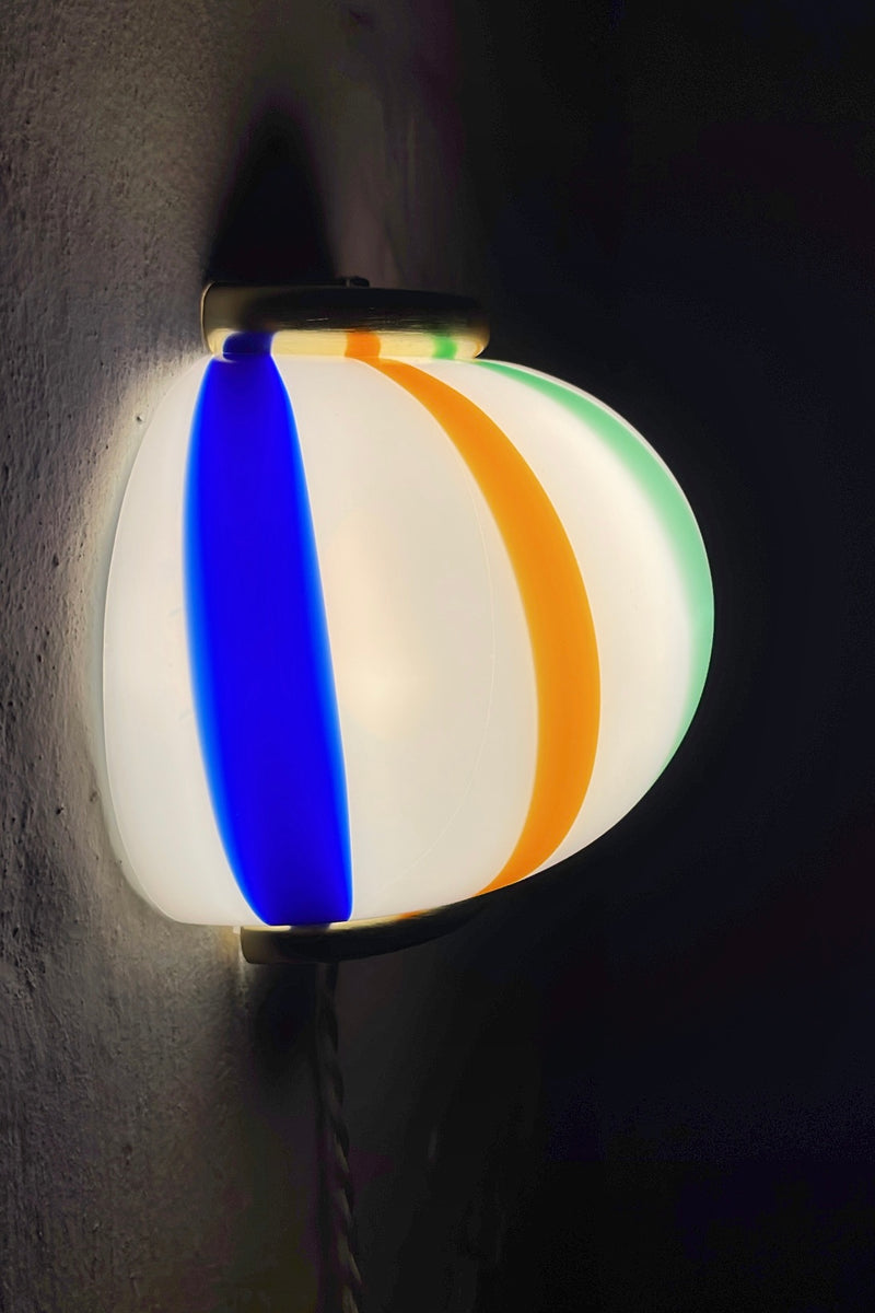 Murano Candy tivoli vägglampa 21x15cm