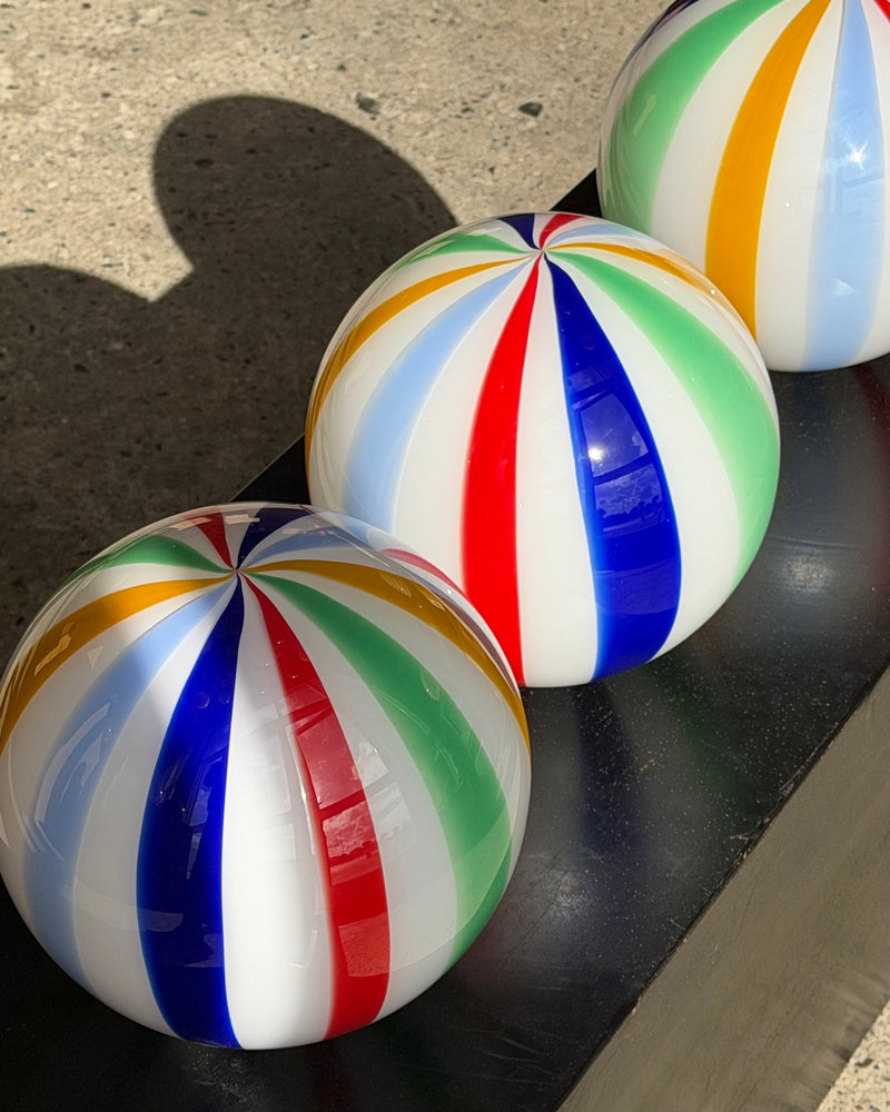 Murano Lampe de table Candy Beach Ball D:20 cm
