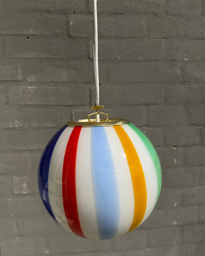 Murano Candy Beach Ball pendant D:20 cm
