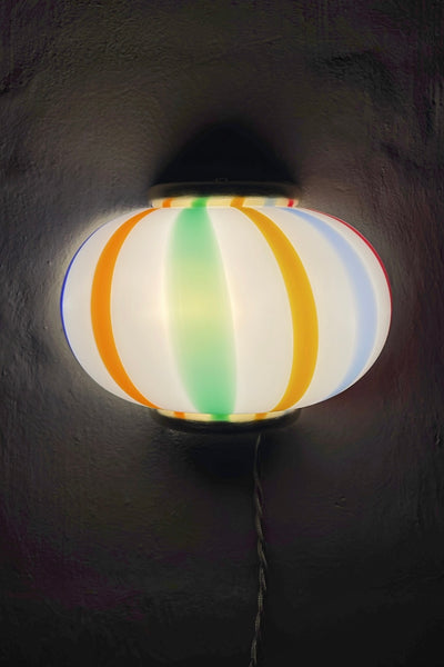 Murano Candy tivoli væglampe 21x15cm