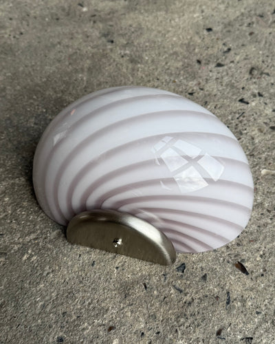 Murano Candy wall lamp bubble gum swirl 21x15cm