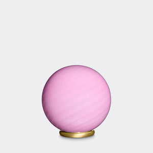 Murano Candy table lamp bubble gum swirl D:20 cm