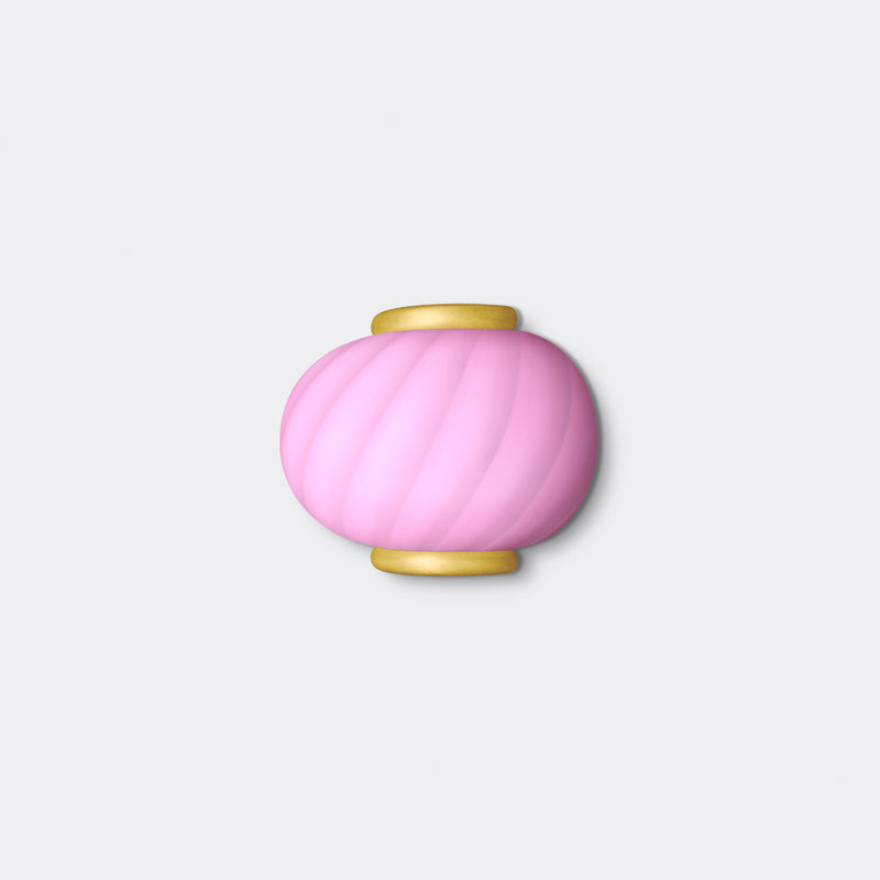 Murano Candy vägglampa bubble gum swirl 21x15cm