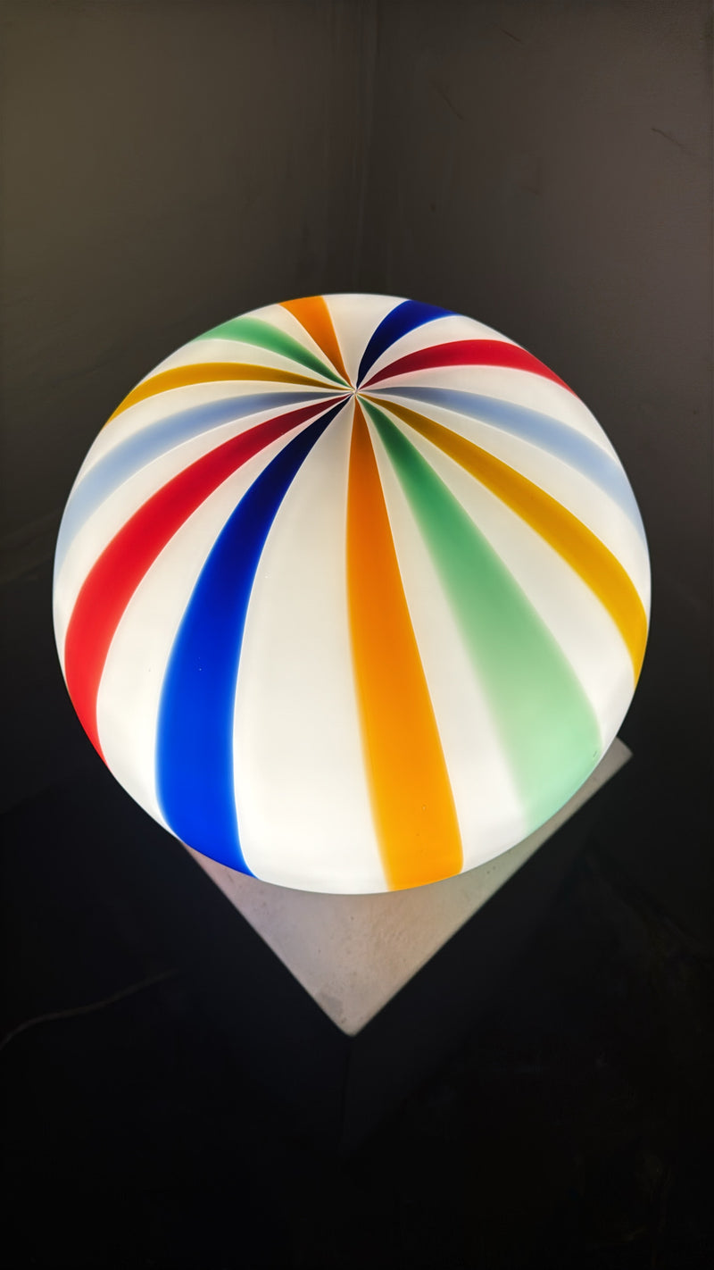 Murano Candy tivoli bordlampe D:30 cm