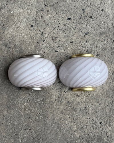 Murano Candy wall lamp bubble gum swirl 21x15cm