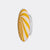 Murano Candy flush mount yellow/white swirl D: 30 cm