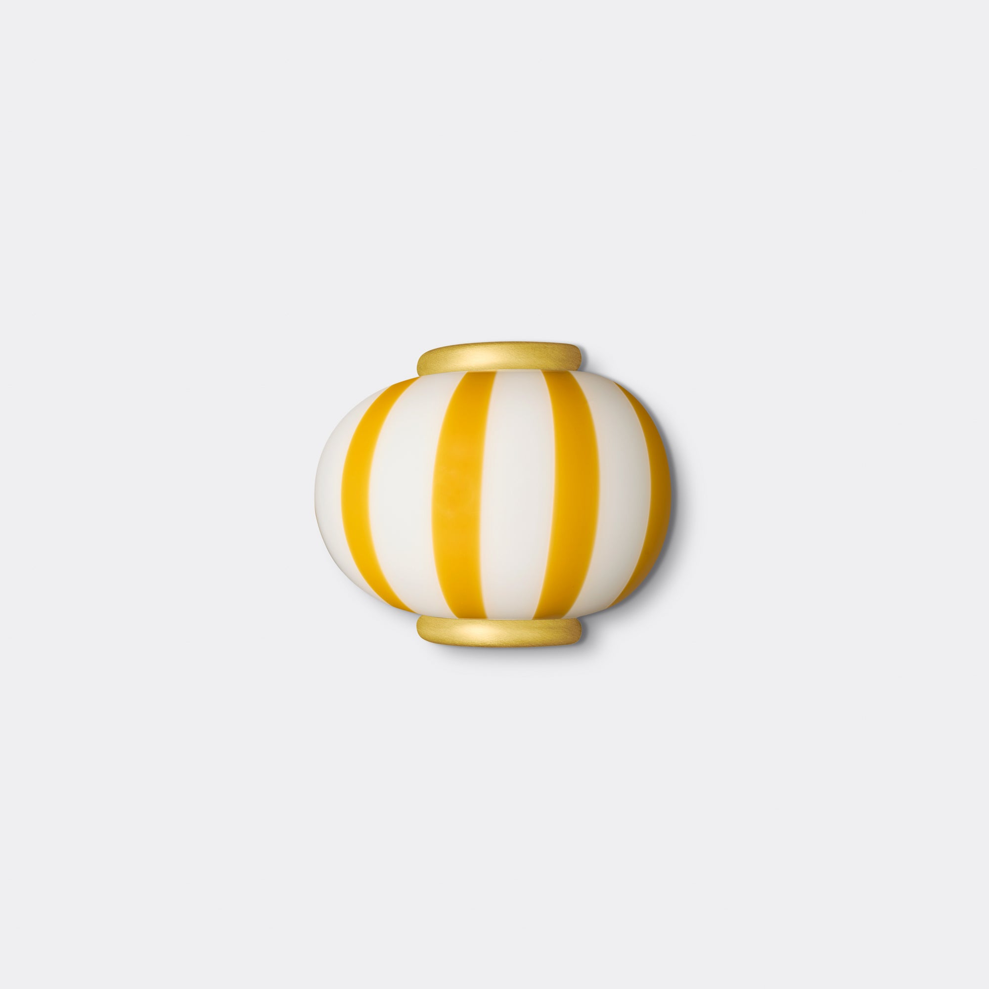Murano wall lamp yellow stripes - ceiling/wall
