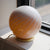 Murano Candy bordlampe creme karamel swirl D:20 cm
