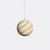 Murano Candy pendel gul/lyserød swirl D:20 cm