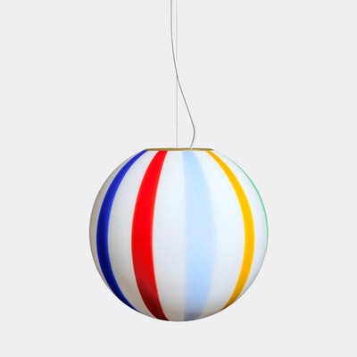Grote Murano Candy tivoli pendel D:40 cm