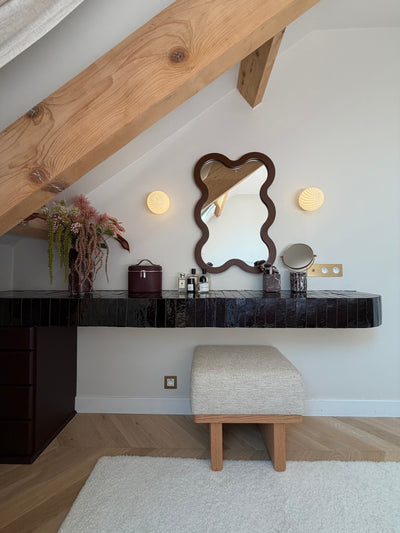 Murano Candy wall lamp white swirl D:14 cm