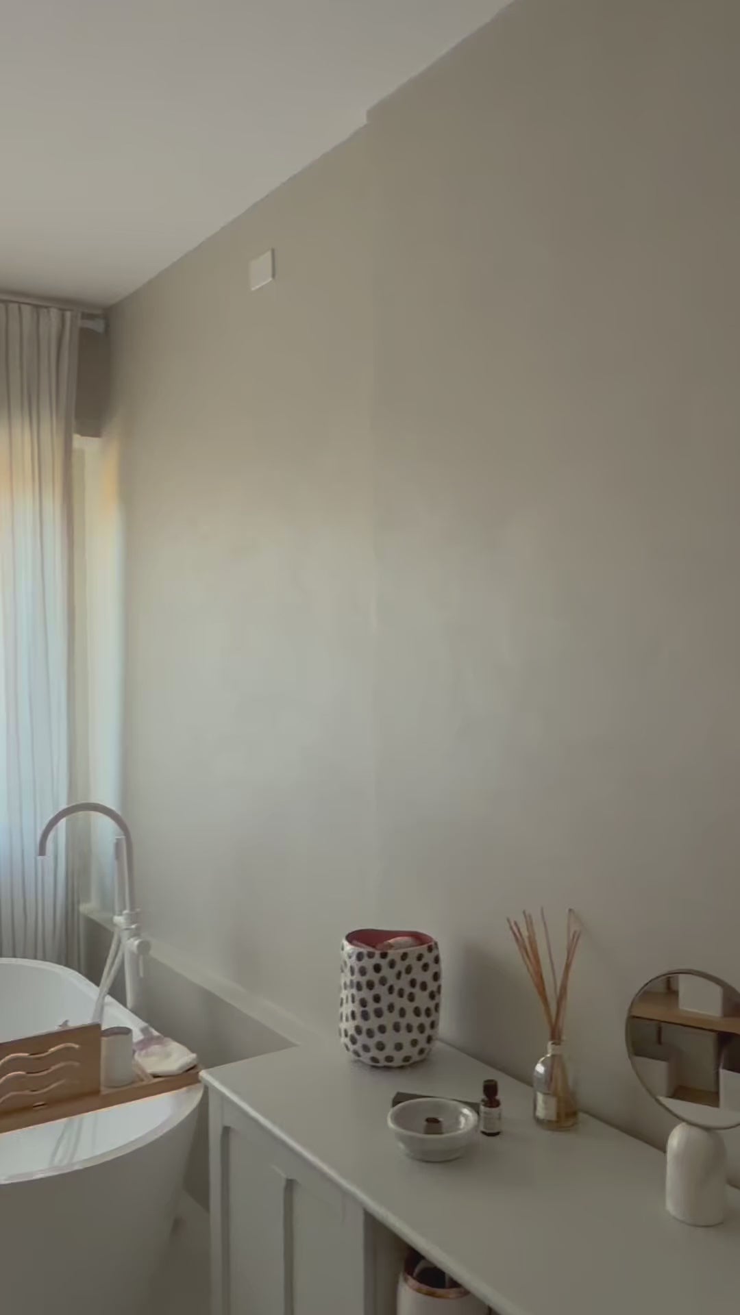 Stor Murano Candy plafond gul/hvide striber D:40 cm